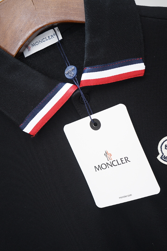 MOC039  New high-quality men's short sleeved polo shirt clothing