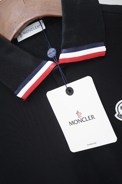 MOC039  New high-quality men's short sleeved polo shirt clothing