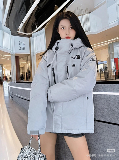 110056  New Men's and Women's North 3-in-1 Detachable Down Jacket Clothes