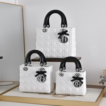LDP77  Bag 24x11x20cm 20x9x17cm 17x8x15cm Handbag Bags