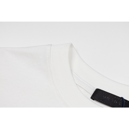 PRC36  New men's and women's summer pure cotton short sleeved top clothing