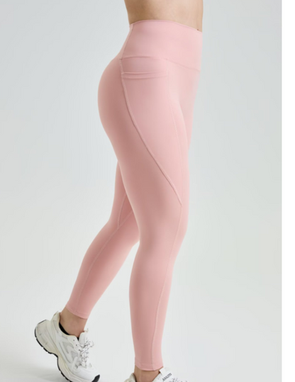 zalo3120   Women's nude yoga pants with pockets, tight fitting high waisted shark pants clothing