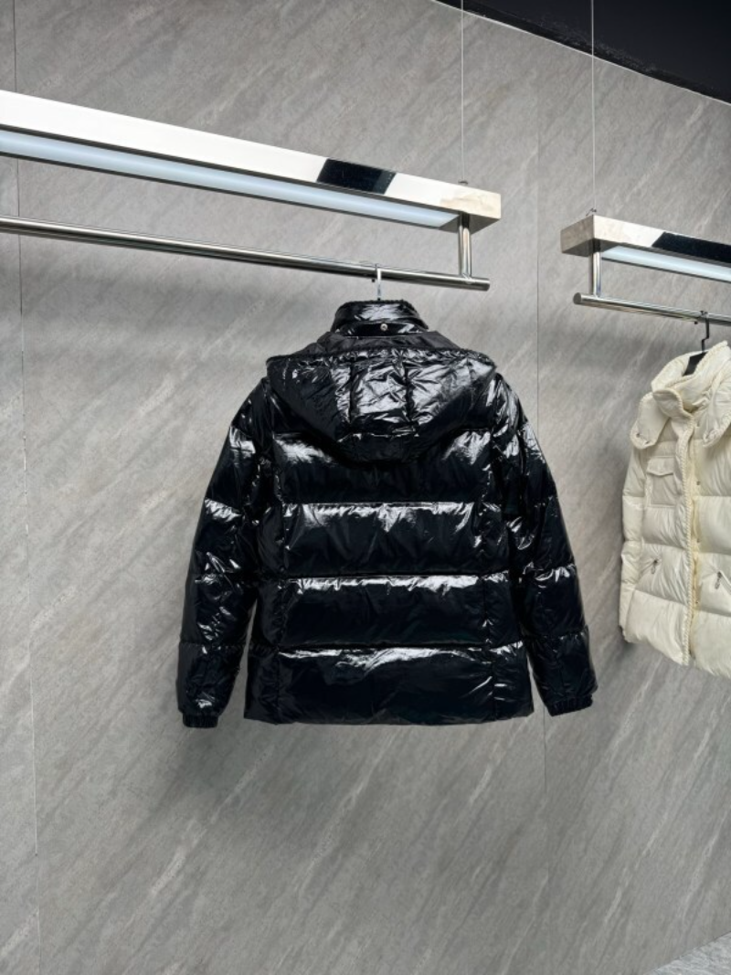 110221  New wool woven hooded down jacket Top quliaty 1:1 clothing