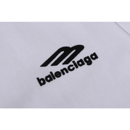 BAC32 New Men's and Women's Summer Short sleeved Cotton T-shirt Embroidered Craft Clothing