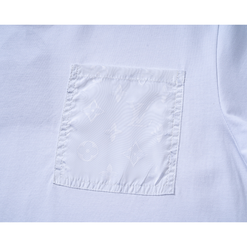 LVC122 New men's and women's summer pure cotton short sleeved top clothing