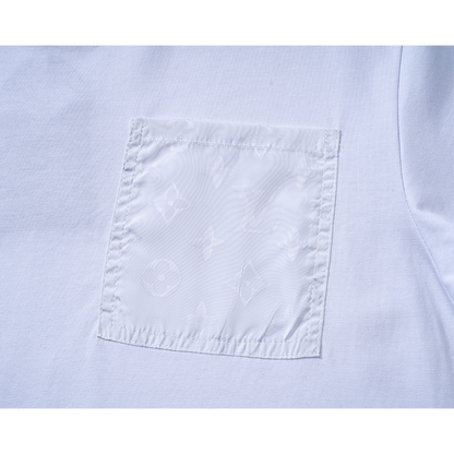 LVC122 New men's and women's summer pure cotton short sleeved top clothing