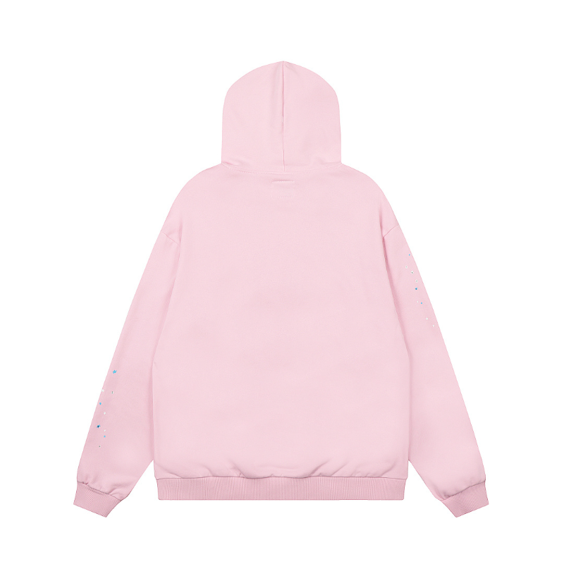 SPC16 New men's and women's autumn and winter pure cotton looped fabric zipper jacket hoodie, clothing