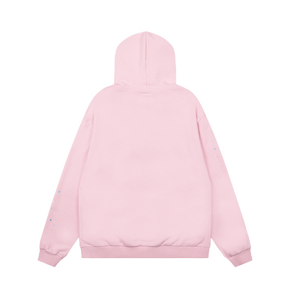 SPC16 New men's and women's autumn and winter pure cotton looped fabric zipper jacket hoodie, clothing