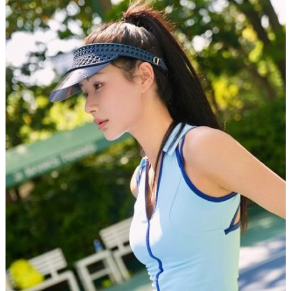 DIH2 High quality fashionable women's sun hat with hollowed out top hat