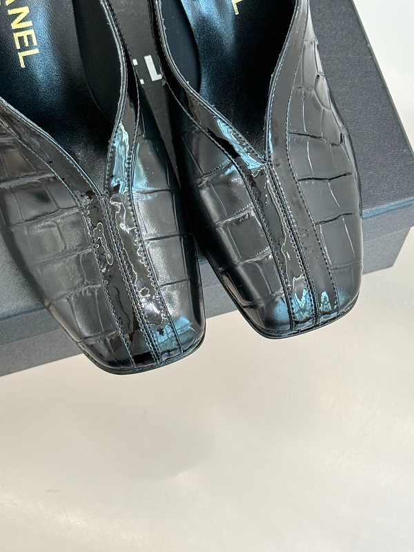 ZLCS5 High heels 6.5CM Size 35-41 Women Letaher shoes with box