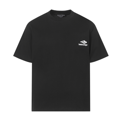 BAC32 New Men's and Women's Summer Short sleeved Cotton T-shirt Embroidered Craft Clothing
