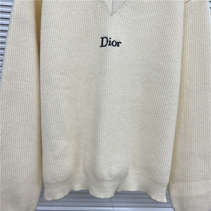 DIC141 New men's and women's autumn and winter wool sweaters with V-neck pullover sweater clothing