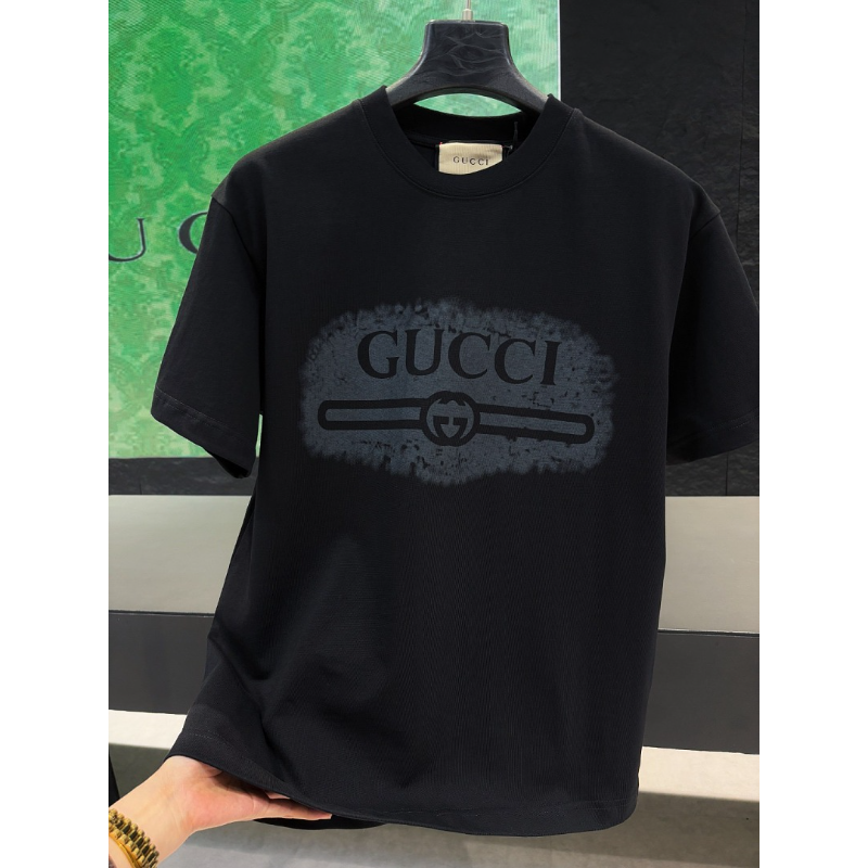 GUC050  New men's and women's summer pure cotton top T-shirt Clothing