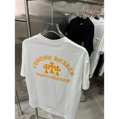 KLC33 New high-quality men's and women's summer pure cotton T-shirt short sleeved top clothing