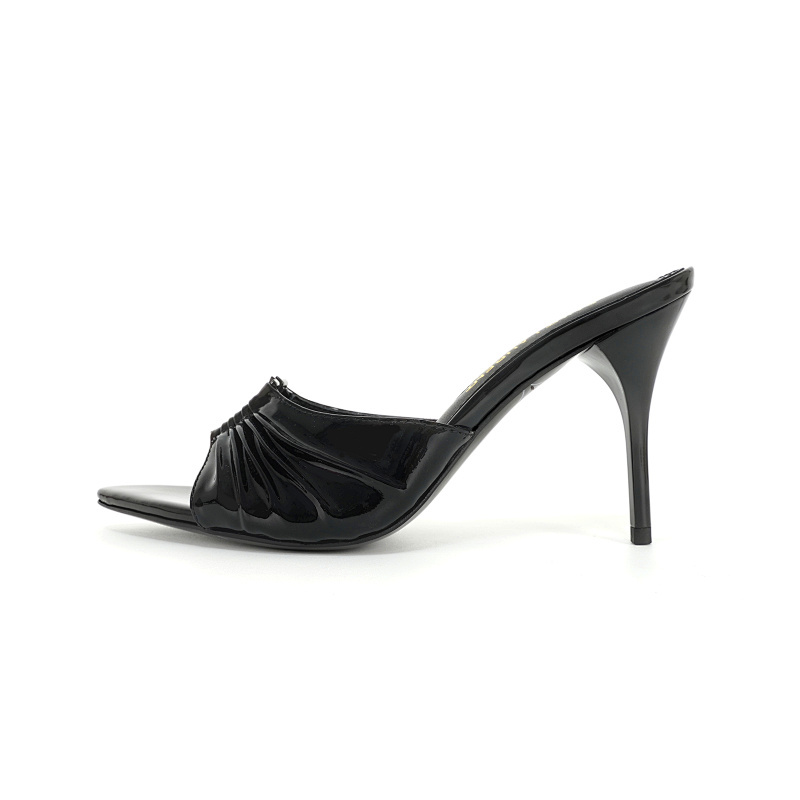 OYS12 Classic 6.5CM 9CM High heels 35-43 for women Leather shoes Box