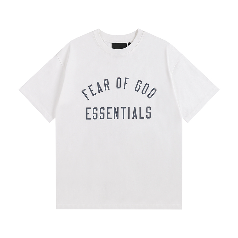FGC12 New men's and women's summer short sleeved T-shirt double yarn cotton top loose fit  clothing