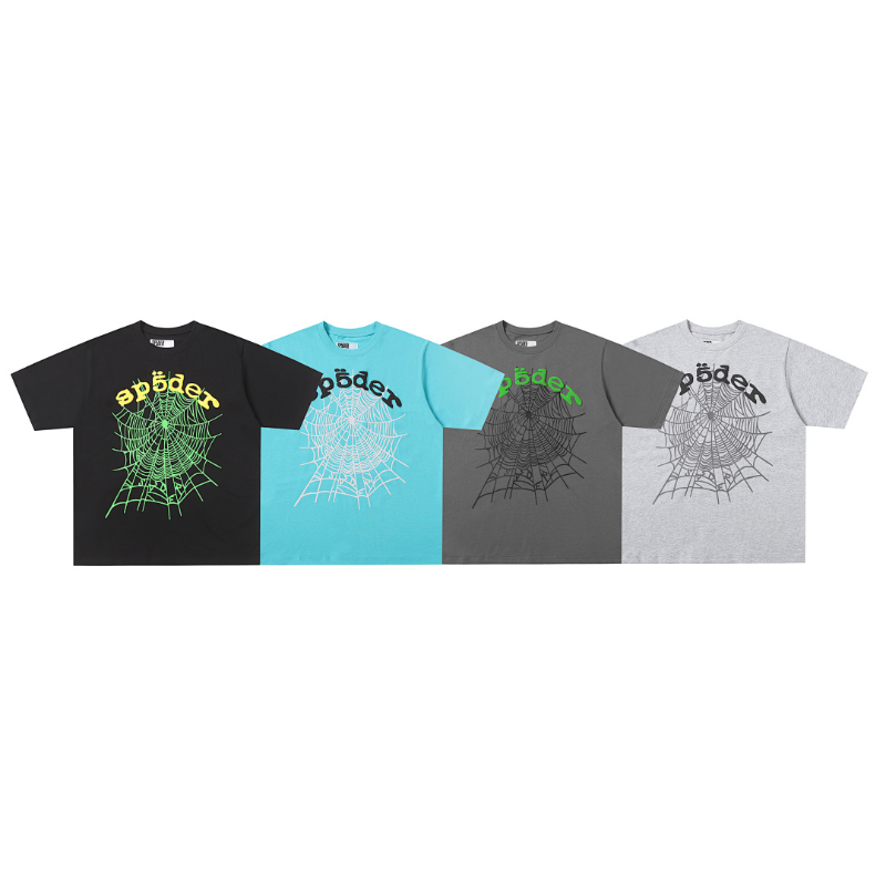 SPC21 New men's and women's summer pure cotton top T-shirt clothing
