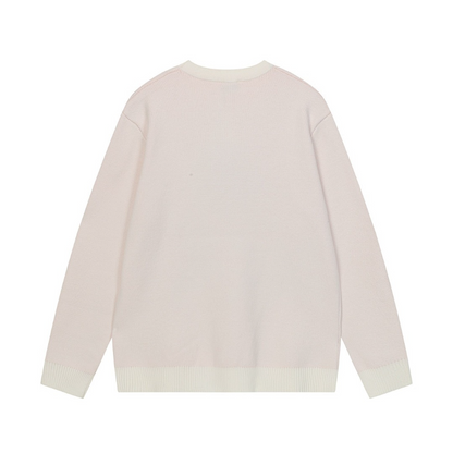 BUC033  Autumn and winter new high-quality men's and women's fashion brand new sweater jacquard letter clothing