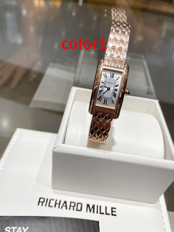 CW3  Sapphire water stone crystal mirror women's watch 34.80 x 19.00 mm