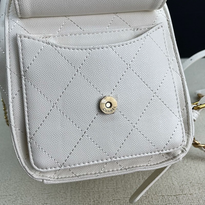 LCP18 Cowhide Leather Bag 23-23-14CM Shoulder bags