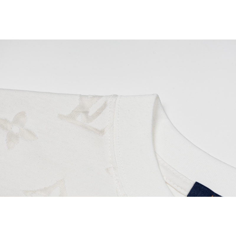 LVC220 New men's and women's summer pure cotton short sleeved top clothing