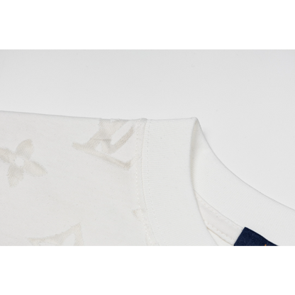 LVC220 New men's and women's summer pure cotton short sleeved top clothing