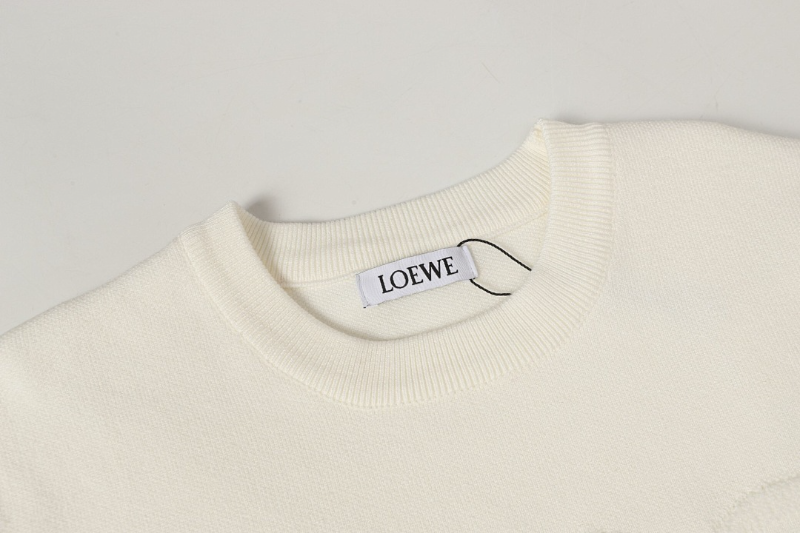 LOC41 Autumn and winter new high-quality men's and women's fashion brand new sweater jacquard letter clothing