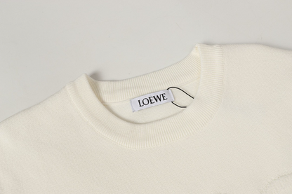 LOC41 Autumn and winter new high-quality men's and women's fashion brand new sweater jacquard letter clothing