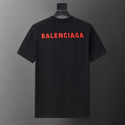 BAC17 New men's and women's summer pure cotton short sleeved top clothing