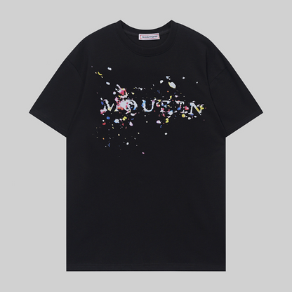 MQC4 New men's and women's summer short sleeved cotton T-shirt clothing
