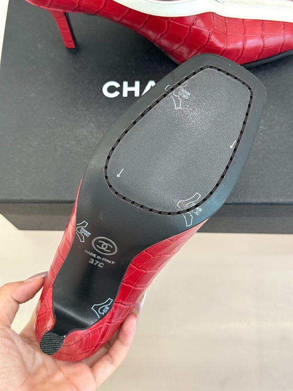 ZLCS5 High heels 6.5CM Size 35-41 Women Letaher shoes with box