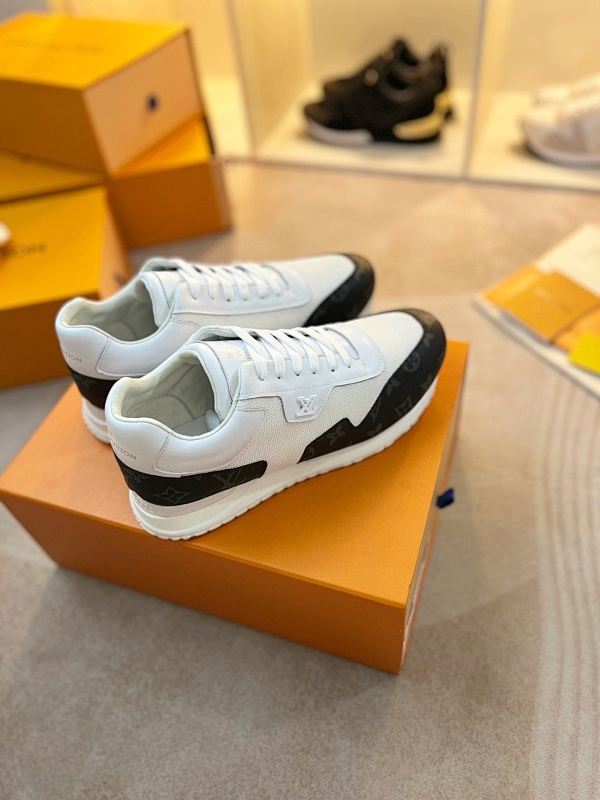 OLS42 Leather women 35-42 And men 40-46 sneakers shoes With box