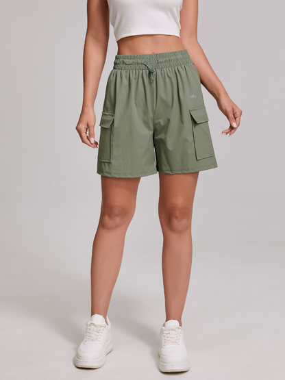 zalo073   Women's yoga gym outdoor running workwear shorts clothing