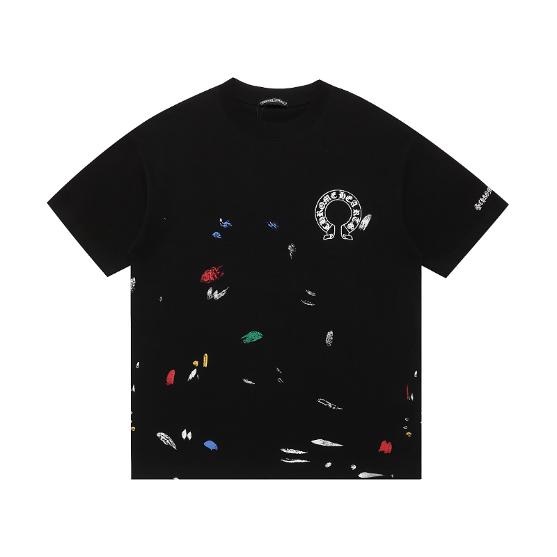 KLC31  New high-quality men's and women's summer pure cotton T-shirt short sleeved top clothing