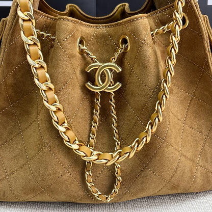 LCP11 Suede cowhide Bag 30-12-26CM Shoulder bags