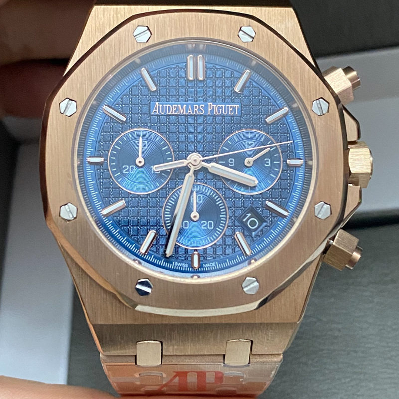 RW79  Men's  rose gold  mechanical watch with 316L steel case 41MM