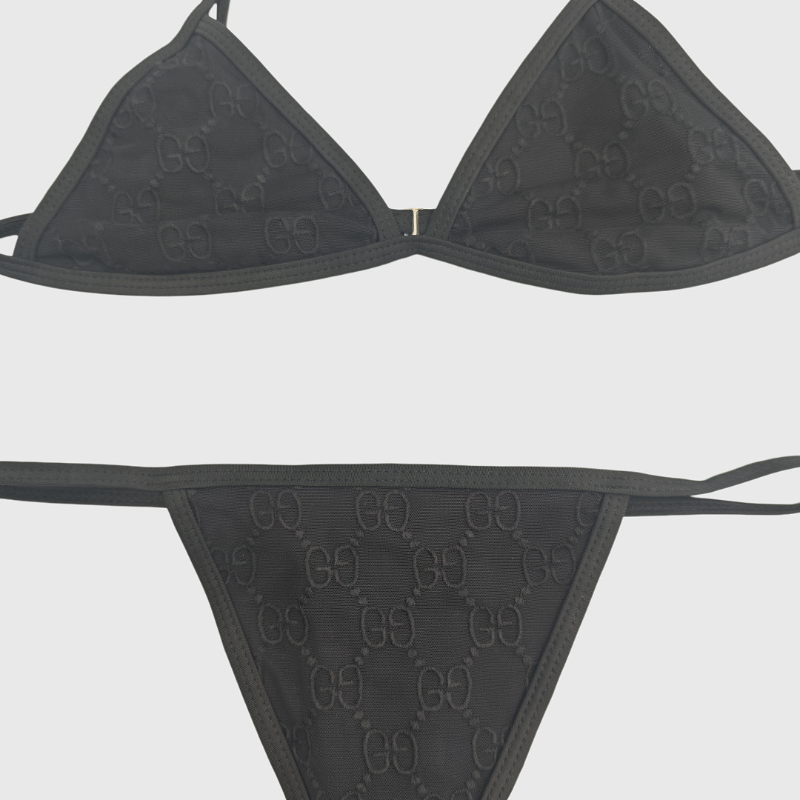 GU665 New women's summer swimsuit bikini two-piece set+square scarf bikini