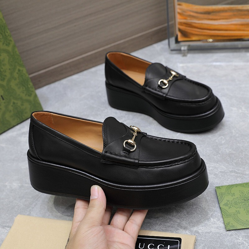 JHGS16 Leather 5.5CM Heel Size 35-42 Shoes with box