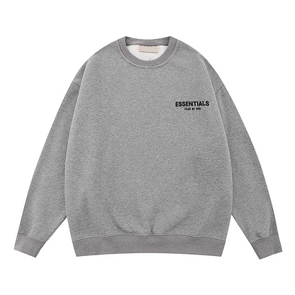 ESC22  New Men's and Women's Same Style Autumn/Winter Thin Velvet Hoodie Sweatshirt Clothing