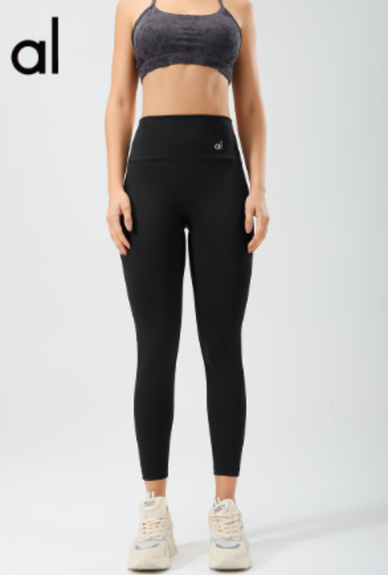 zalo3114  Women's yoga pants, tight fit, high waist, hip lifting, running, seamless Pilates yoga fitness pants, clothing