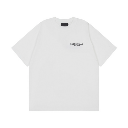 FGC12 New Men's and Women's Summer Pure Cotton Top with Casual Style and Loose Size Clothing