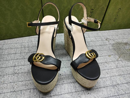 JHGS5 Slipper 13CM Heel Size 35-41 Lether Shoes with box