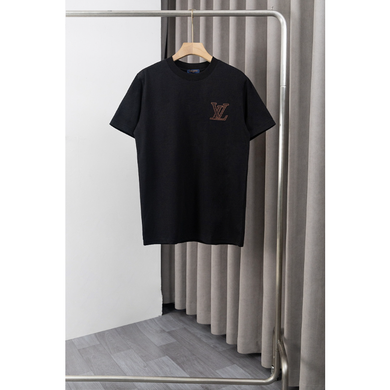 LVC049 New men's and women's summer pure cotton top T-shirt clothing