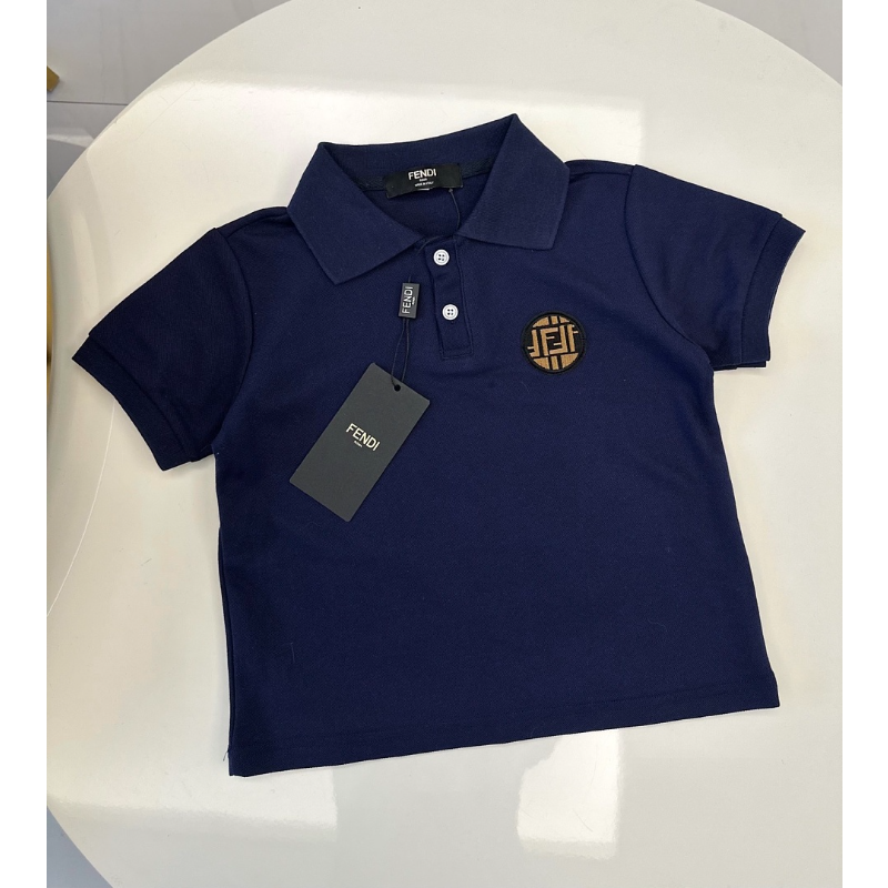 TFDC1 New Boys' Summer Cotton Polo Top+Cotton Shorts Set Clothing