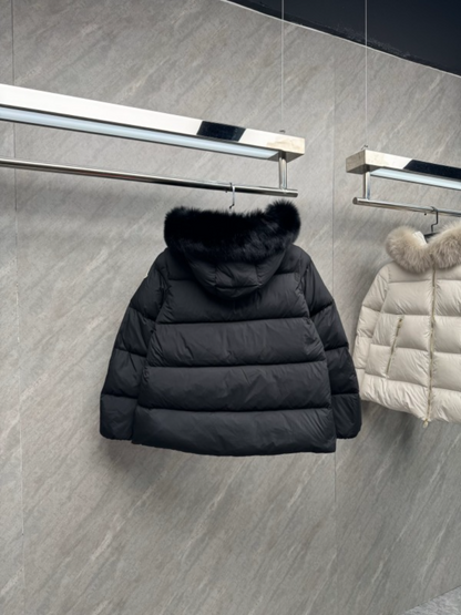 110255  New letter hooded down jacket Top quliaty 1:1 clothing