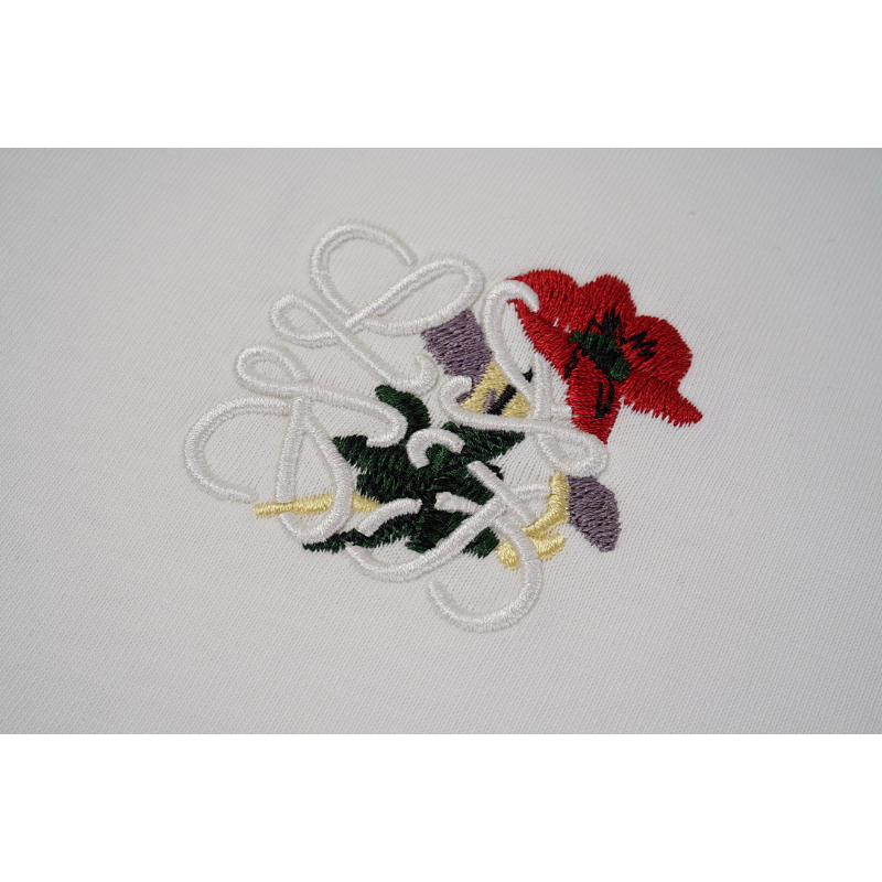 LOC46  New men's and women's summer pure cotton tops with T embroidery clothing