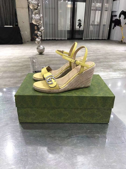 JHGS1 Slipper 8CM Heel Size 35-41 Lether Shoes with box