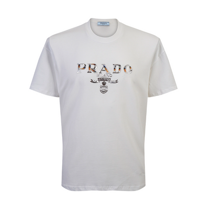 PRC88 New men's and women's summer pure cotton top T-shirt Clothing