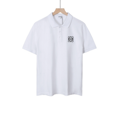 LOC34 New men's summer short sleeved polo collar clothing