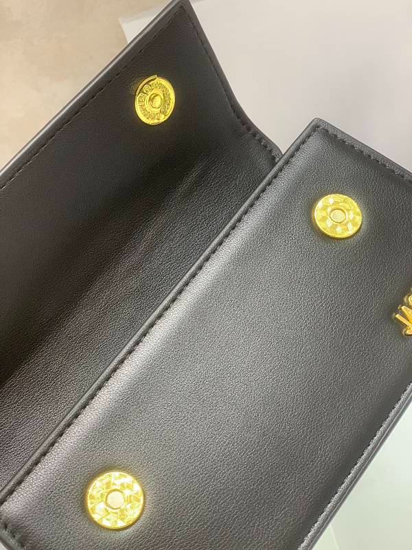 LJP03 Leather Bag 21-10-6CM Bags with box